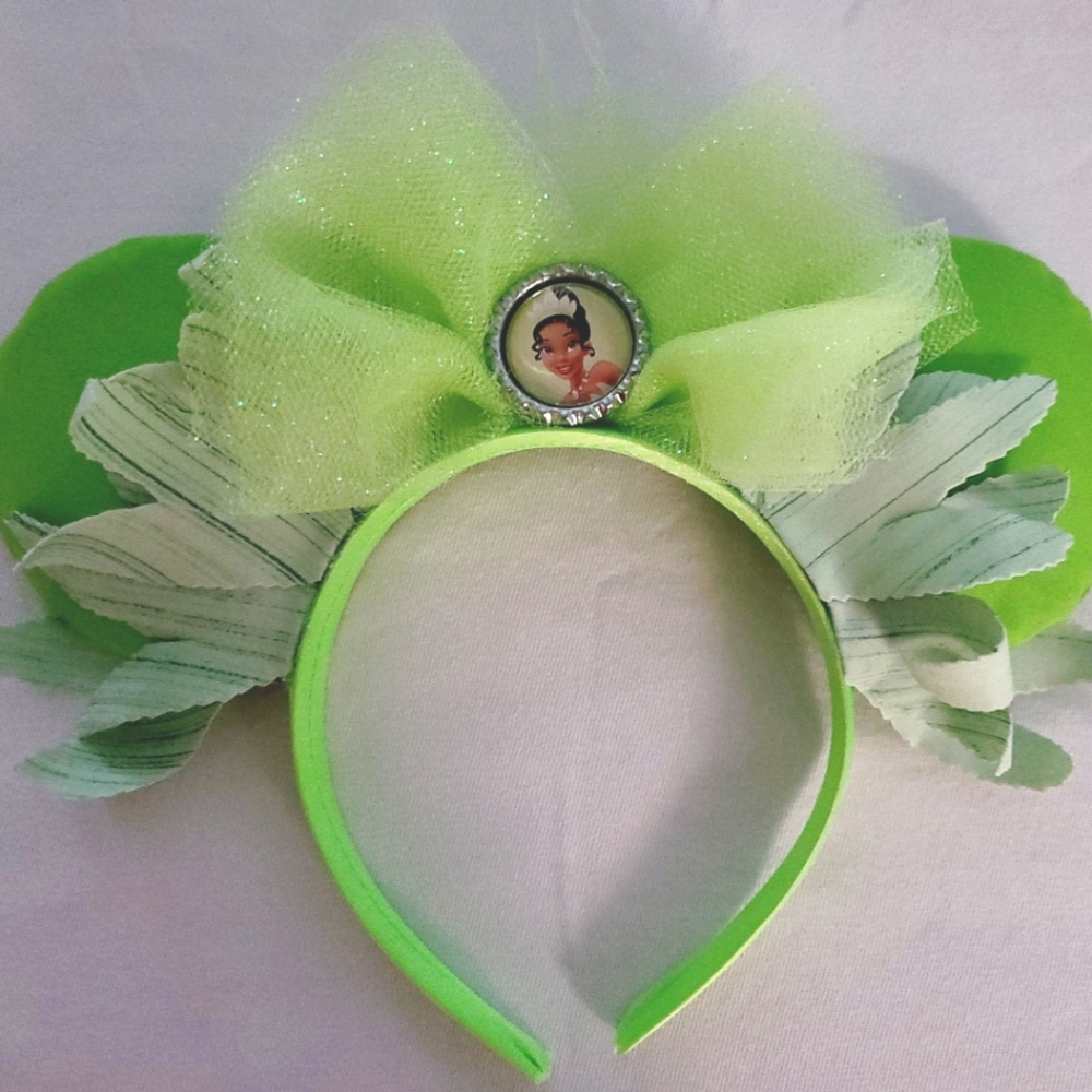 Handmade Mickey Ears Inspired By Princess Tiana